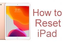 Reset iPad