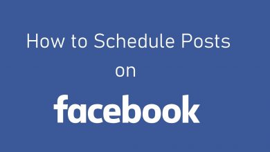 Schedule posts on Facebook