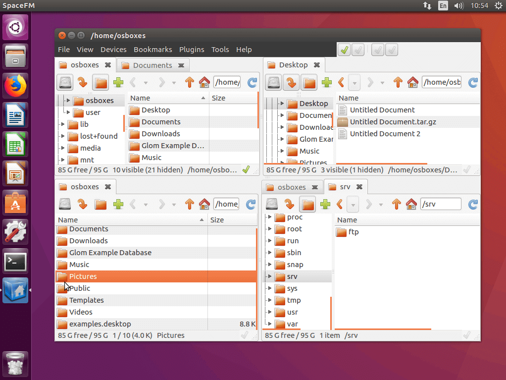 SpaceFM - Best File Manager for Ubuntu