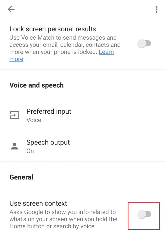 enable the Google Assistant 