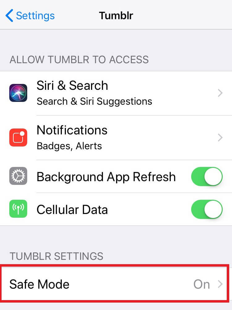 How to Turn Off Safe Mode on Tumblr