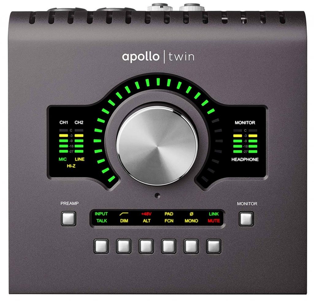 Universal Audio Apollo Twin MkII - Best Audio Interface for Mac