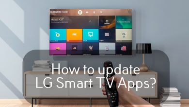 Update apps on LG Smart TV