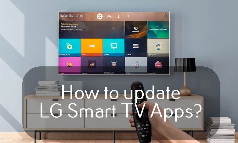 Update apps on LG Smart TV