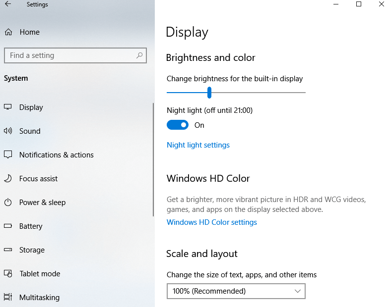 Use Slider to Adjust Brightness