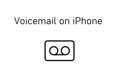 Voicemail on iPhone