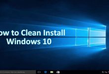 how to Clean Install Windows 10