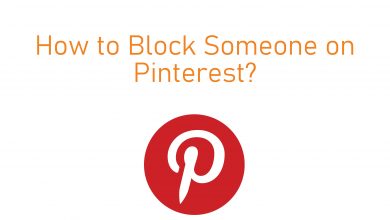 How to block someone on Pinterest?