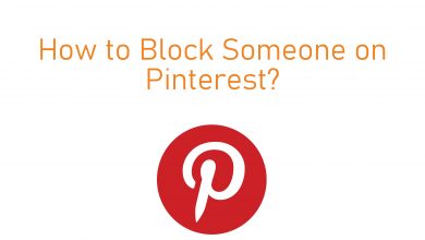 How to block someone on Pinterest?