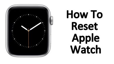 reset apple watch