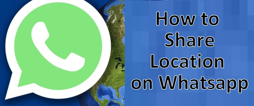 How to share location whatsapp