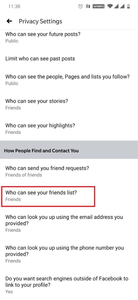 How to Hide Friends On Facebook?