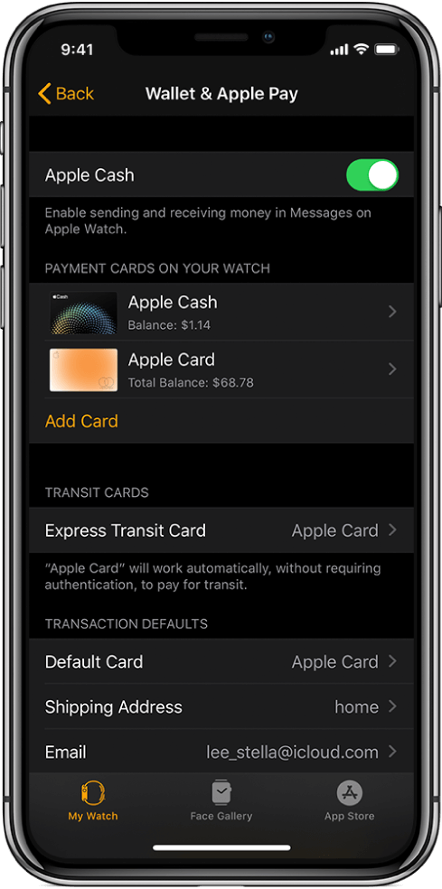 Set up Apple Pay on your Apple Watch