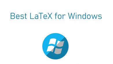 Best LaTeX for Windows