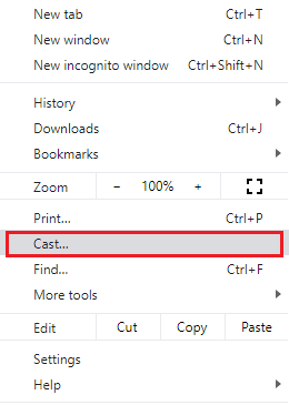 cast windows media player to chromecast audio