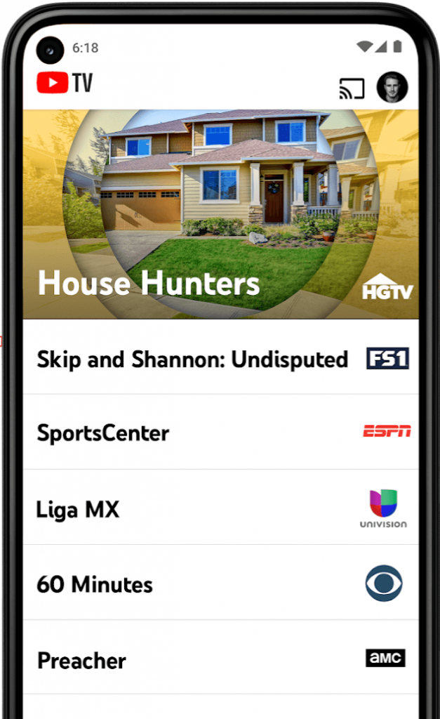 Chromecast YouTube TV