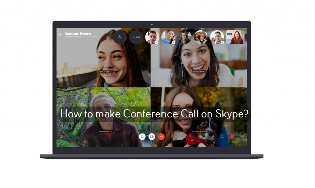 Conference call on Skype