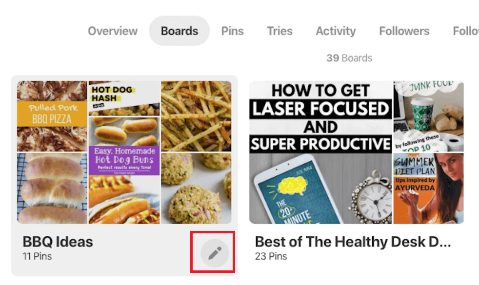 Delete A Board on Pinterest