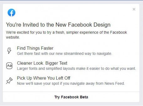 Facebook Dark Mode