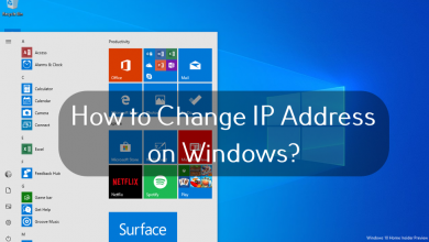 Change IP Address on Windows