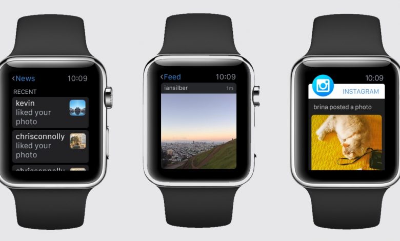 Instagram on Apple Watch