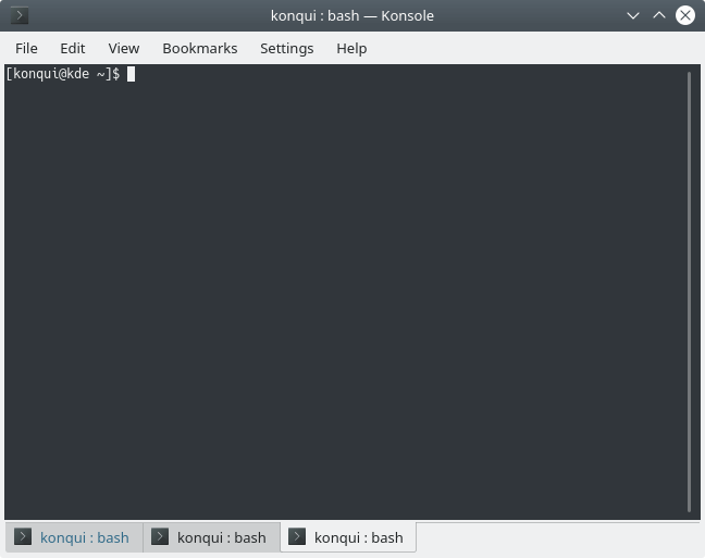 Konsole -Best Terminal for Linux