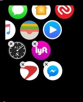 Press and Hold an App - How to Delete Apps on Apple Watch
