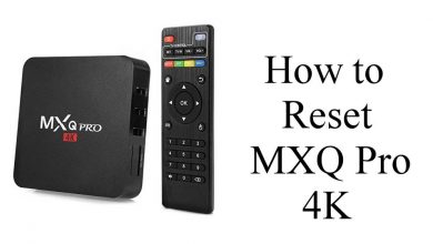 Reset MXQ Pro