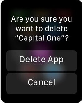 Select Delete App - How to Delete Apps on Apple Watch