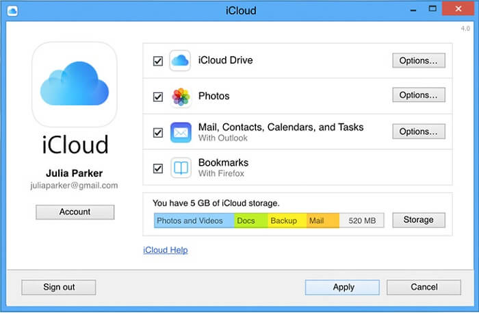 Transfer through Cloud Drive