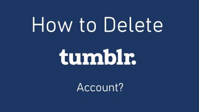 Delete Tumblr account