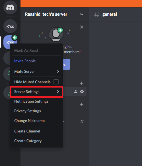 Server Settings - Twitch Emotes on Discord Server