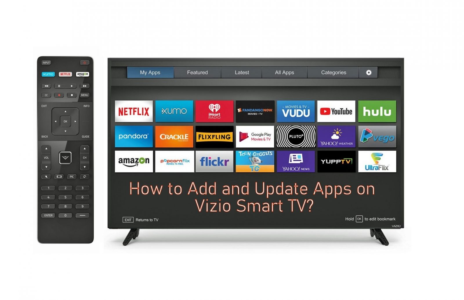 Update apps on Vizio Smart TV
