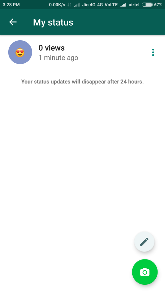 See who has viewed your WhatsApp Status