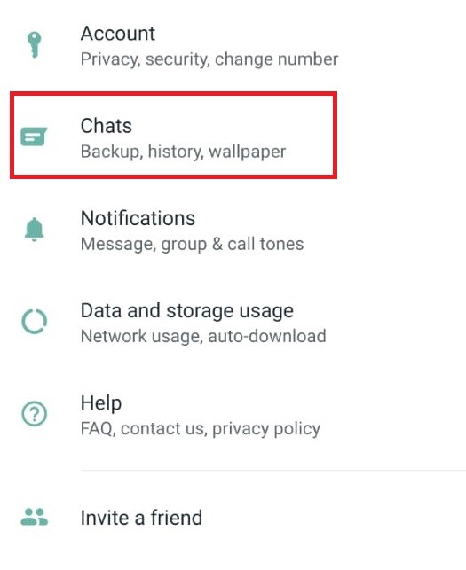 Chats-> How to Enable WhatsApp Dark Mode?