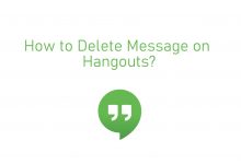 delete Sent Message on Hangouts