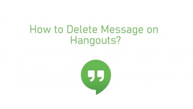delete Sent Message on Hangouts