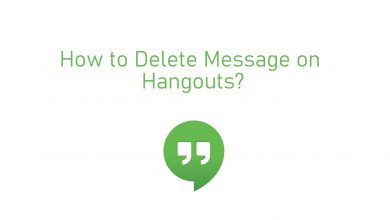 delete Sent Message on Hangouts
