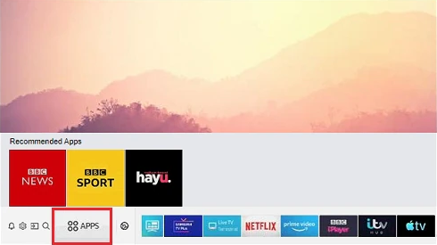 how to download apps on samsung smart tv