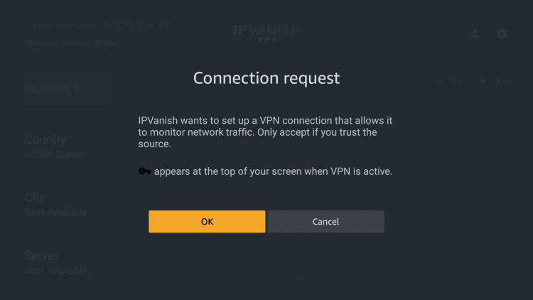 Accept the Connection Request