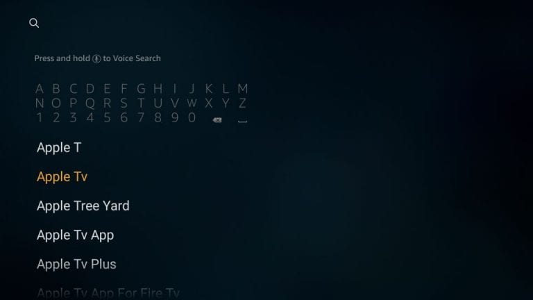 apple tv on firestick