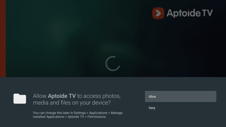 Aptoide TV on Fire TV