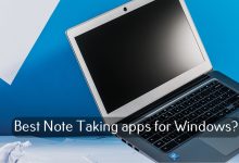 Best Note Taking apps on Windows