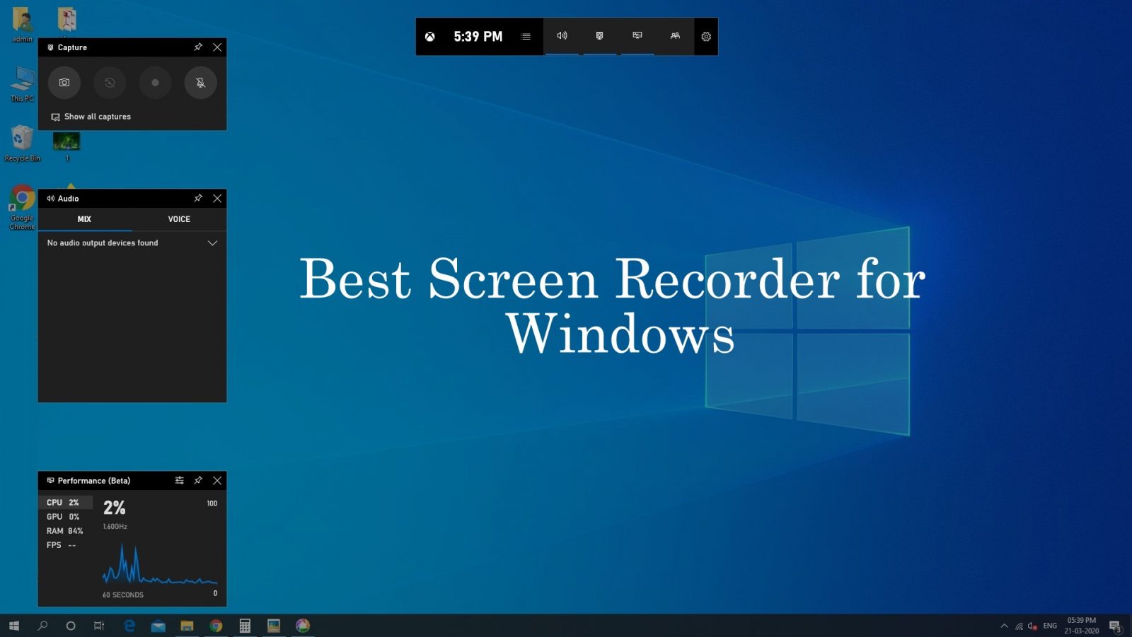 best gaming screen recorder for windows
