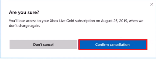 Cancel Xbox Live Subscription Xbox Website