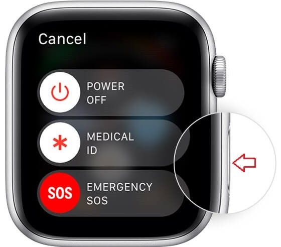 Restart the Apple Watch