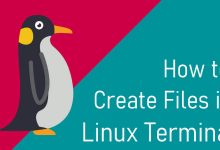 Create File in Linux