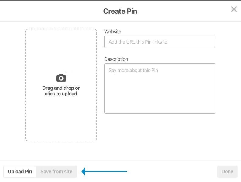 Create a Pin