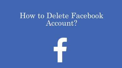 Delete Facebook Account