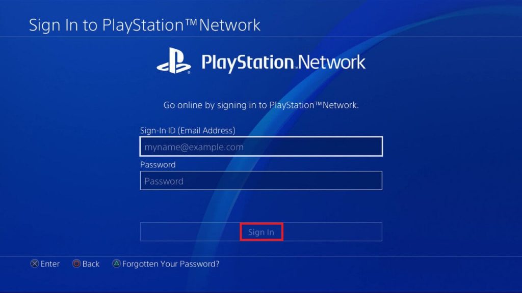 Delete PlayStation Account